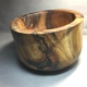 Calabash style bowl in Hawaiian Koa