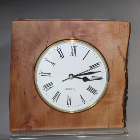 Clock in Yew